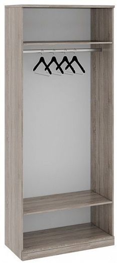 Шкаф для одежды (440) с 1-ой глухой и 1-ой зеркальной дверями "Прованс" СМ-223.07.025L левый - Внутр